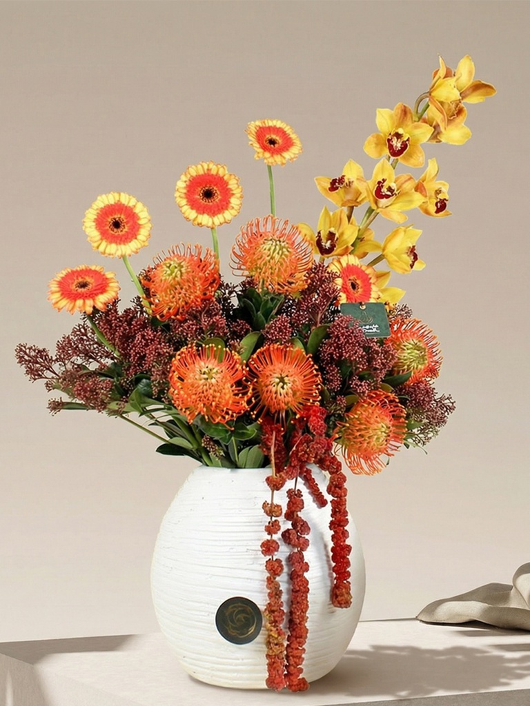 Congratulations on the red  Bouquet