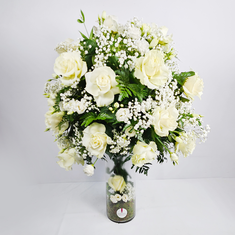 Green Gypso vase